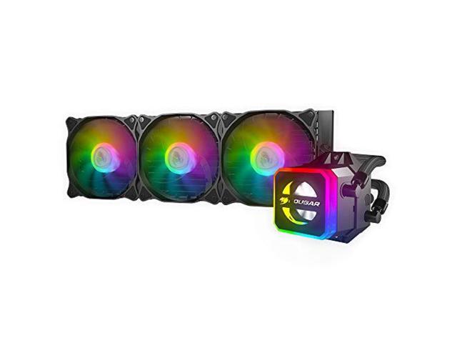 Cougar Water-cooled Single CPU Cooler Helor 360 Intel / AMD Double-Supported Remote Controller RGB Compatible RL-HLR360-V1 360MM