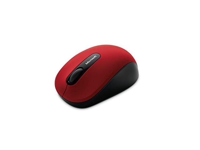 Microsoft Mouse Bluetooth Compatible / Wireless / Small Dark Red Bluetooth Mobile Mouse 3600 PN7-00017
