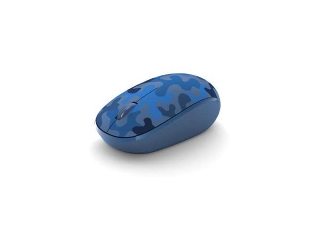 Microsoft Microsoft Bluetooth® Mouse Camo Special Edition Nightfall Camo (Blue) 8KX-00022 Wireless Wireless Camouflage Design Battery-powered.
