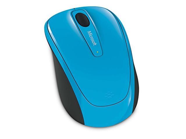 Microsoft Mouse Wireless / Small Cyan Wireless Mobile Mouse 3500 GMF-00420