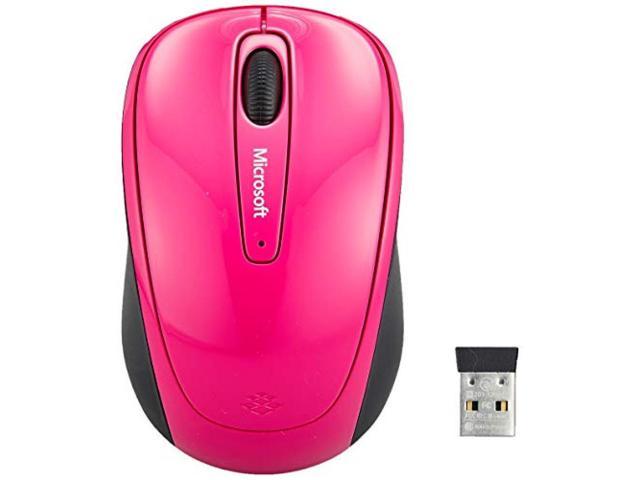 Microsoft Mouse Wireless / Small Magenta Wireless Mobile Mouse 3500 GMF-00421
