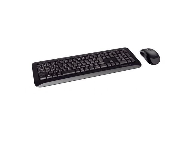 Microsoft Keyboard Mouse Set Wireless / Security (with encryption) Wireless Comfort Desktop 850 AES PY9-00027