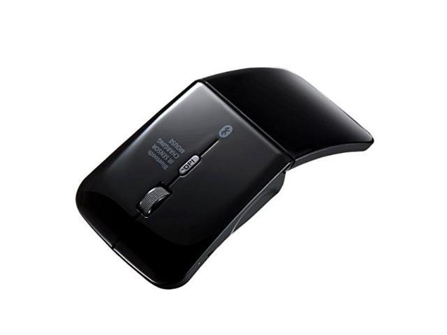 Sanwa Supply Bluetooth5.0 Mouse Thin and quiet IR LED sensor rechargeable black MA-BTIR116BKN convenient for mobile