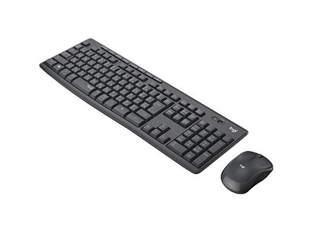 Logitech Wireless mouse keyboard set MK295GP Mute waterproof wireless USB connection Unifying not supported MK295 Graphite