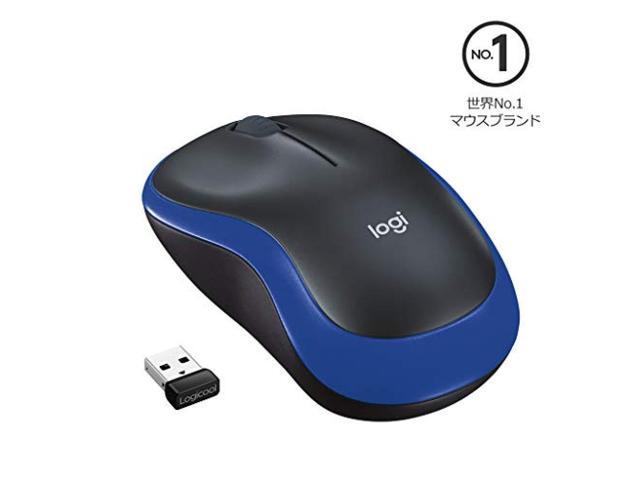 Logitech Wireless mouse wireless mouse M185BL Small Battery life up to 12 months M185 blue