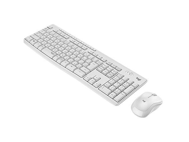 Logitech Wireless mouse keyboard set MK295OW Mute waterproof wireless USB connection Unifying not supported MK295 off white