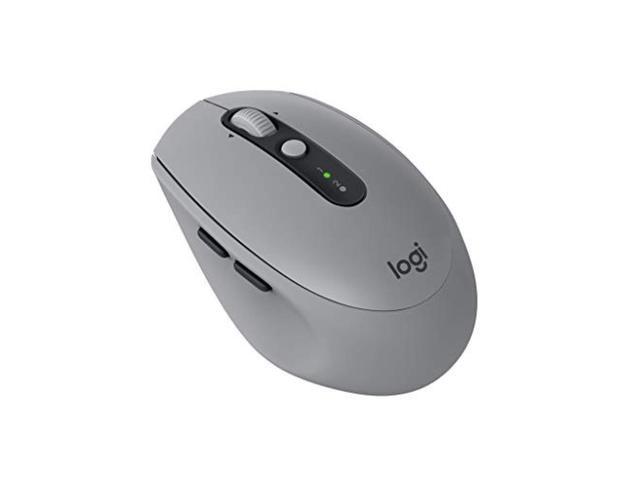 Logitech Wireless mouse wireless Mute Bluetbooth Unifying 7 button M590MG Mid Great Tonal windows mac Chrome Android iPad YOU Correspondence M590