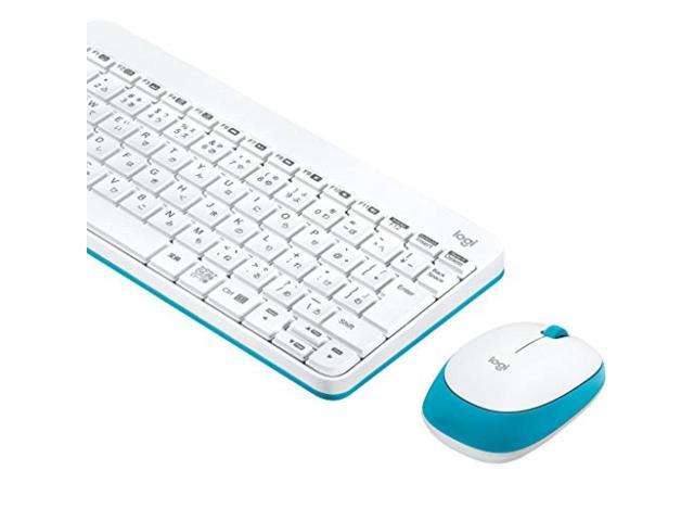 Logitech Logitech MK245nWH Wireless Keyboard Wireless Mouse Set Wireless MK245n Solid White