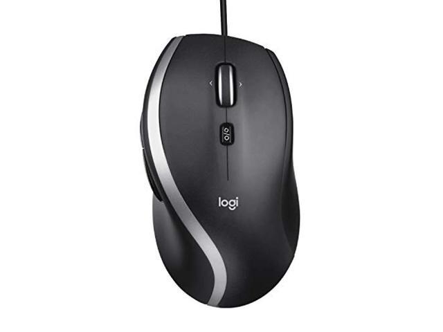 Logitech Wired Mouse M500s Fast Scroll Wheel 7 Button USB Black Wired Mouse 4000dpi M500 windows mac chrome