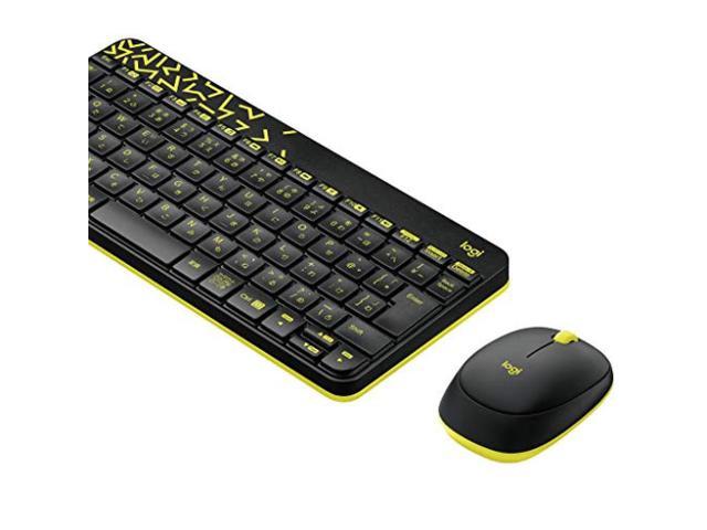 Logitech mouse keyboard set wireless MK240n Wireless combo black MK240nBC