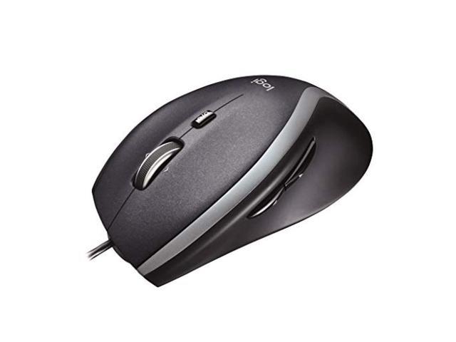 Logitech Wired Mouse M500t High Speed Scroll Wheel 7 Button USB Black