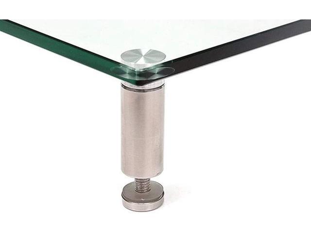 Monoprice Multimedia Desktop Stand 22 Inch x 9.5 Inch - Stand & Riser, Laptop Stand, Desktop TV Stand w/ Height Adjustable Legs - Workstream...