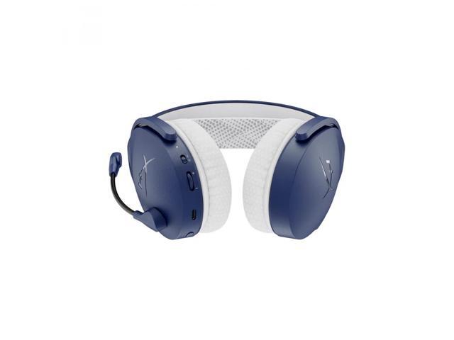 HyperX - Cloud Jet Dual Wireless Gaming Headset for PC, Mac, PS5, PS4, and Mobile - Jet Blue - image 5