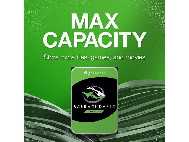 Seagate BarraCuda 8TB Internal Hard Drive HDD 3.5 Inch Sata 6 Gb/s 5400 RPM 256MB Cache for Computer Desktop PC Frustration Free Packaging