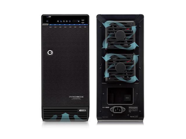 Mediasonic 8 Bay USB 3 3.5' Hard Drive External Hard Drive Enclosure