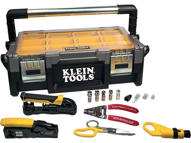 Photos - Other Power Tools Klein Tools VDV001-833 VDV ProTech Kit with Transport Case, Cable Stripper 