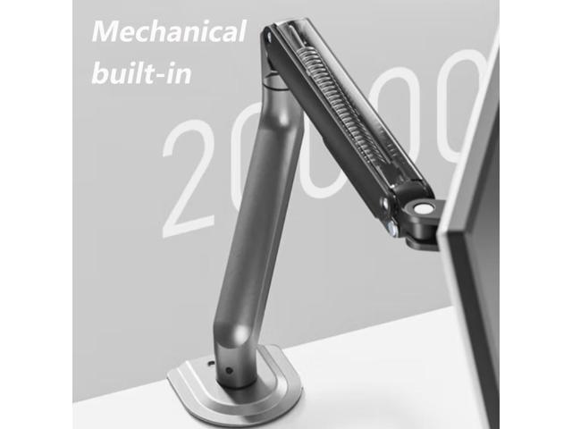 Single Monitor Arm, Monitor Desk Mount Fits 17 to 32 Inch, Adjustable Monitor Stand Holds 19.8lbs Height Adjustable Monitor Stand