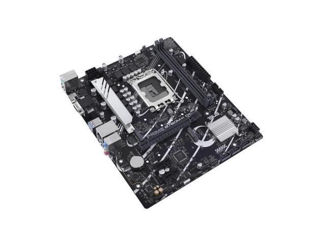ASUS Prime B760M-K D4, LGA 1700 mATX motherboard with PCIe 4.0, two PCIe 4.0 M.2 slots, DDR4, Realtek 2.5Gb Ethernet, VGA, HDMI, SATA 6 Gbps,...
