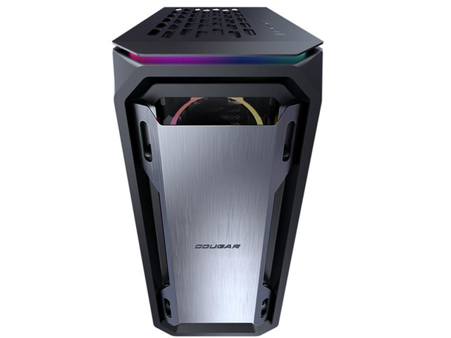 Cougar ARGB MidTower E-ATX Gaming Computer Case, Support 360mm Water Cooling,Aluminum Tempered Glass Side,Gen-2 Type-C USB 3.0 PC Case