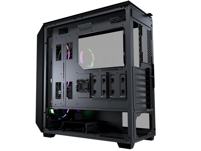 Cougar ARGB MidTower E-ATX Gaming Computer Case, Support 360mm Water Cooling,Aluminum Tempered Glass Side,Gen-2 Type-C USB 3.0 PC Case