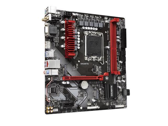GIGABYTE B760M GAMING AC WIFI DDR4 2* M.2, PCIe 4.0, USB 3.2 Gen 1, 2.5GbE LAN WIFI 5, Q-Flash Plus,USB3.2 GEN1 Type-C,VGA HDMI DP Motherboard