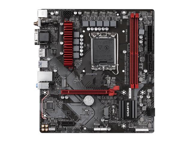GIGABYTE B760M GAMING AC WIFI DDR4 2* M.2, PCIe 4.0, USB 3.2 Gen 1, 2.5GbE LAN WIFI 5, Q-Flash Plus,USB3.2 GEN1 Type-C,VGA HDMI DP Motherboard