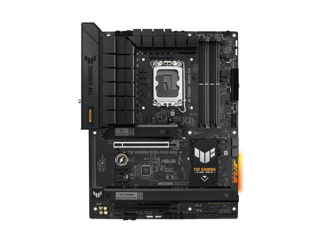 ASUS TUF GAMING B760-PLUS WIFI (13th and 12th Gen)LGA 1700 ATX motherboard with PCIe 5.0, 3xPCIe 4.0 M.2 slots,DDR5,2.5Gb LAN,USB 3.2 Gen 2x2...