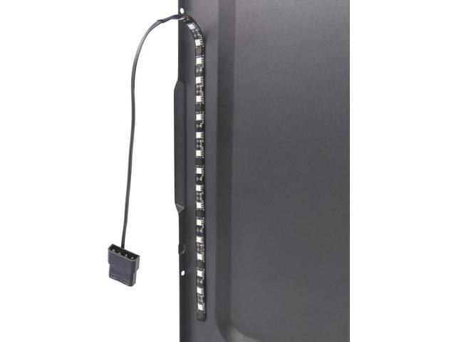 Computer Light LED Strip with Magnetic Design for PC Case Lighting Kit,Mid Tower and Full Tower use - 4Pack Purple