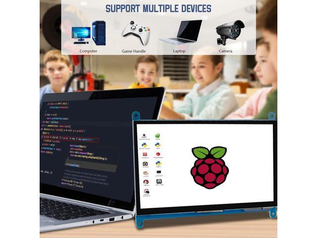 7 Inch IPS LCD Touch Screen Display Panel 1024×600 Capacitive Screen HDMI Monitor for Raspberry Pi, BB Black, Windows 10 8 7