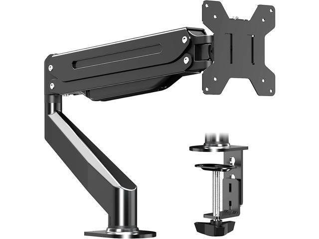 Monitor Mount Gas Spring Monitor Arm Desk Mount Fully Adjustable Fits 17 20 22 23 24 26 27 inch Monitors Weight Capacity up to 13.2 lbs