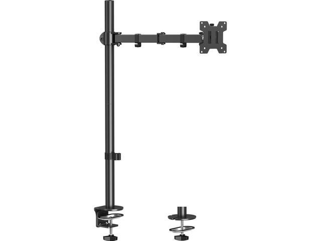 Tall Monitor Mount, Single Monitor Arm for 13-32 Inch Computer Screen, up to 17.6lbs, Height Adjustable Monitor Desk Mount with Tilt, Swivel,...