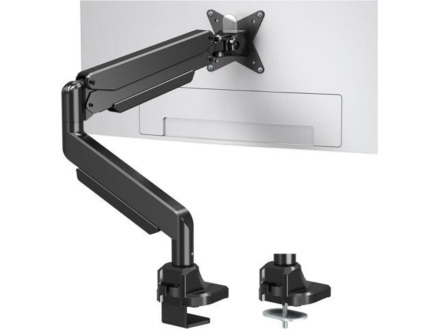 Single Monitor Mount fits 17''-43'' Ultrawide Screen, Holds 6.6-33lbs, Computer Monitor Arm Desk Mount, Heavy Duty Gas Spring Monitor Stand for...