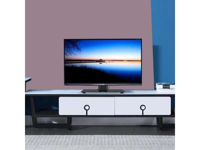 Single Computer Monitor Stands Full Motion Swivel Free Standing Desk Vesa Mount for 13 inch to 32 inch Screen Height Adjustable Monitor Mount Vesa...