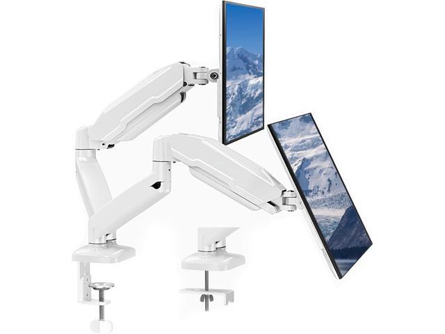 Dual Monitor Mount Fits 13 to 32 Inch Computer Screen, Height Adjustable Monitor Stand for 2 Monitors, Gas Spring Monitor Arm Holds up to 17. 6lbs...