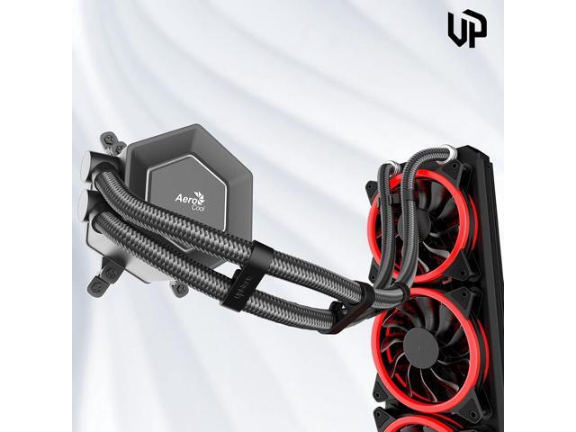 CPU Liquid Coolers Tube Combs 8 Pieces Set =4 Pieces for Tube Diameter Up to 11mm(0.43in)/4 Pieces for Tube Diameter Up to 13mm(0.51in)- Black