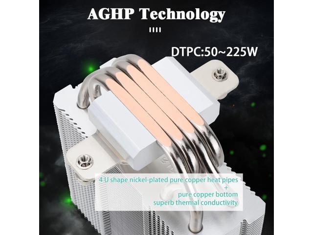 Assassin X120 Refined SE CPU Air Cooler, 4 Heat Pipes, TL-C12C PWM Fan, Aluminium Heatsink Cover, AGHP Technology, for AMD AM4/AM5/Intel LGA...