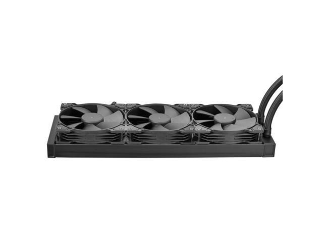 SilverStone Technology NovaPeak 360 All-in-One Liquid Cooler, Compatible with Intel LGA 115x/1200/1700/1851/2011/2066, AMD Socket AM5/AM4