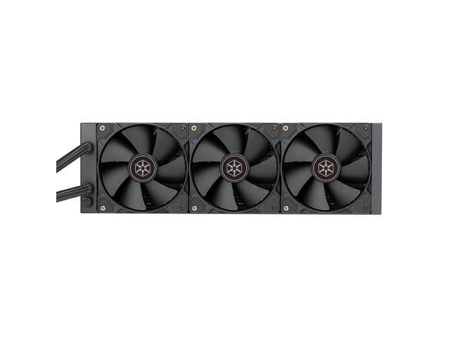 SilverStone Technology NovaPeak 360 All-in-One Liquid Cooler, Compatible with Intel LGA 115x/1200/1700/1851/2011/2066, AMD Socket AM5/AM4
