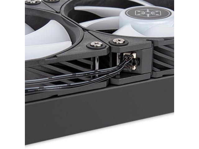SilverStone Technology NovaPeak 360 ARGB All-in-one Liquid Cooler with ARGB Lighting Effects, Compatible with Intel LGA...