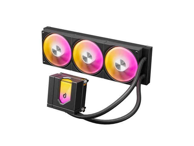 360mm AIO Liquid CPU Cooler - Intel LGA 1851/1700/2011 & AMD AM5/AM4, Magnetic Pump Cover, 5V ARGB SYNC, All-in-One Cable Mangement, 300W TDP...