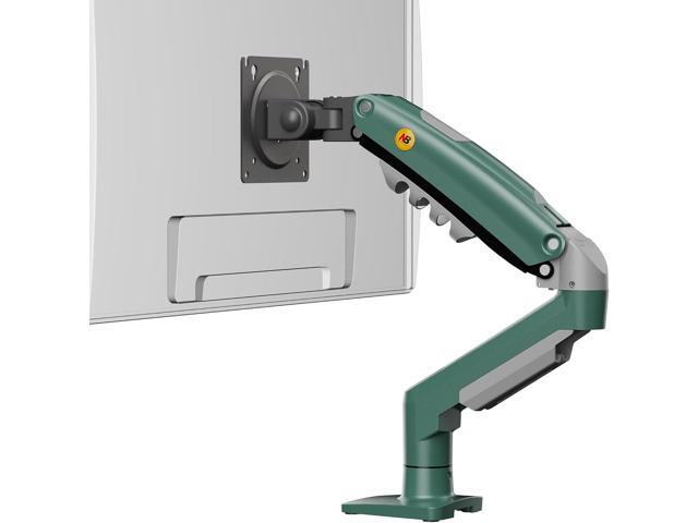 Monitor Mount,Fits 17-30' or Bigger Computer Monitors(Within 19.8lbs), Adjustable Stand with Tilt Rotation Swivel Function, Desk Mount (Olive Green)