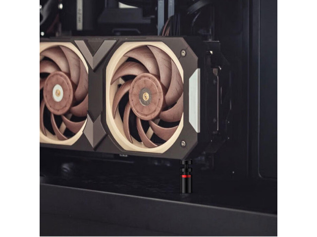 Graphics Cards GPU Brace Support Adjustable Height 27mm-50mm Video Cards Sag Holder Bracket Stand With Magnetic Black