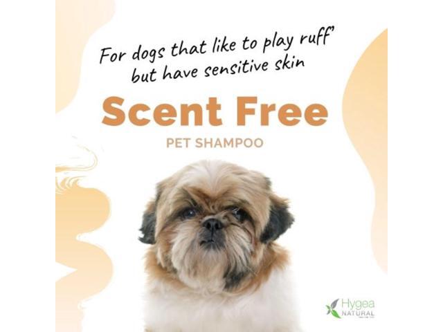 Hygea Natural Sensitive Skin Dog Shampoo - Nourishing Pet Shampoo for Dogs Oatmeal Formula with Aloe and Vitamin E Fragrance Free - Natural...