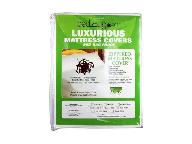 Hygea Natural Luxurious Mattress Cover Bed Bug and Allergen proof, Water-Resistant, Stretchable to 12' (XL Full 54x80x7.5')