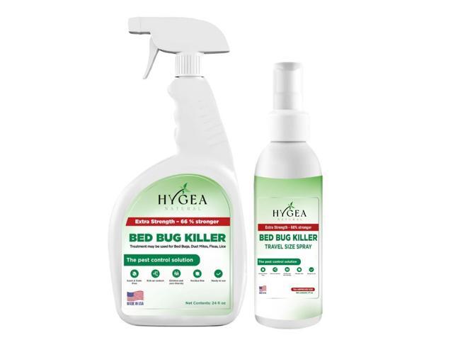 Hygea Natural Extra Strength Lice and Bed Bug DIY Kit- Non-Toxic, Odorless, Safe for children and pets, All water safe surfaces - Includes Bed Bug...