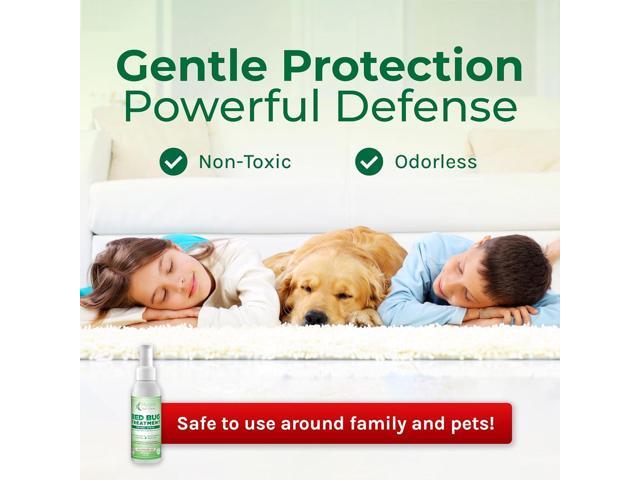 Hygea Natural Bed Bug Treatment Travel Spray - TSA Approved Size - For Hotels, Suitcase, Backpacks - Fast Acting Protection - Children & Pet Safe -...
