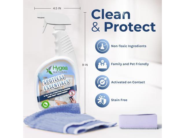 Spotless Essentials 2-in-1 All purpose clean and Pest treatment (Laundry Fresh) 24oz Spray by Hygea Natural