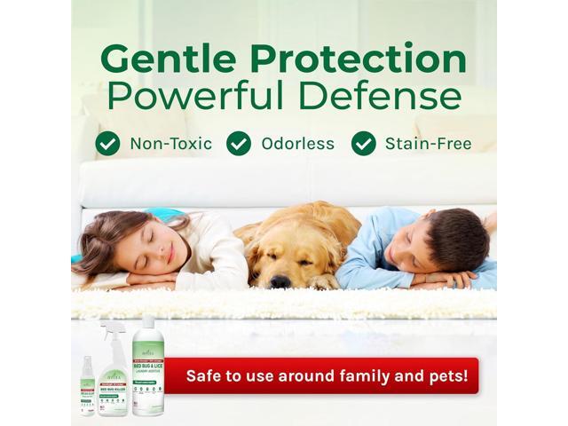 Hygea Natural Extra Strength Bed Bug Kit- Pet and Child Friendly- Non toxic, Scent Free, Stain Free- Includes Travel spray, Bed Bug Spray, Laundry...