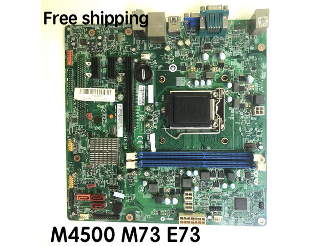 00KT255 For Lenovo ThinkCentre M4500 M73 E73 Desktop Motherboard IH81M 03T7161 M