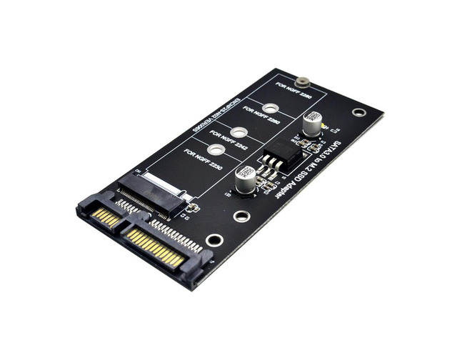 OIAGLH H1111Z Add On Card NGFF M.2 Adapter M2 SATA3 Raiser M.2 to SATA Adapter SSD M2 to SATA Expansion Card B Key Suppor 30/42/60/80mm